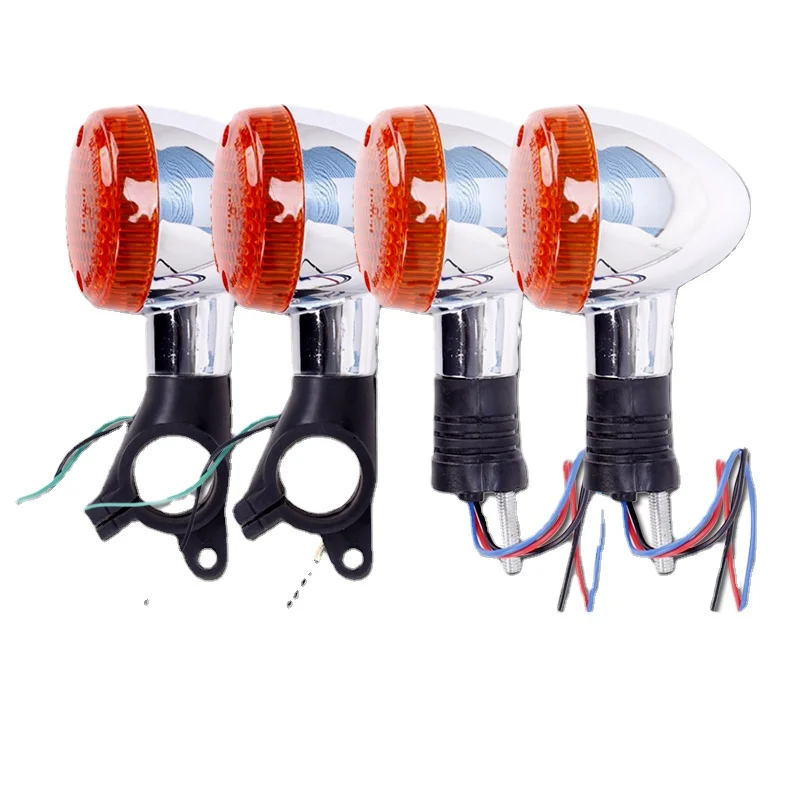

Universal LED Motorcycle Signal Lamp Turn Signal Light Amber for Honda CA250 Steed400 CMX250 CA Steed 250cc 400cc