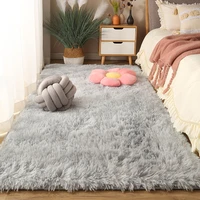 carpet thickened bedroom nordic ins living room coffee table bedside carpet girl room plush cat feeling fur floor mat decoration