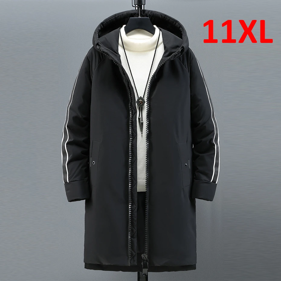 

Мужская зимняя длинная парка, размеры 10XL, 11XL