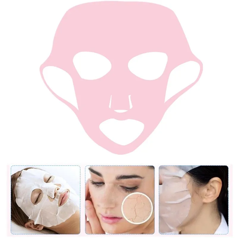 

Hanging Ear Face Mask Gel Sheet Reusable Silicone Moisturizing Lifting Anti Wrinkle Firming Ear Fixed Face Skin Care Tool 1pcs