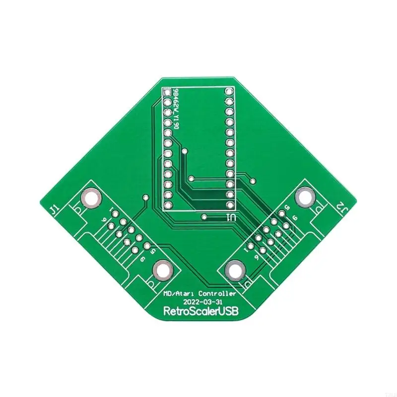Игровые контроллеры T3LB на распечатанную плату с адаптерной пластиной USB для