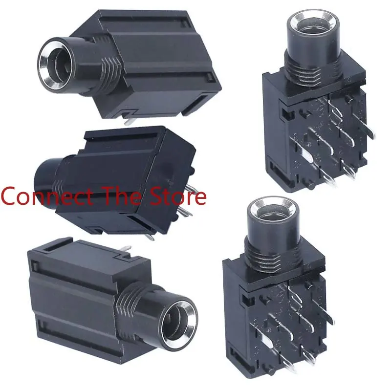 

7PCS Supply 6.35MM Plug Mono Socket Audio Female Base 7-pin