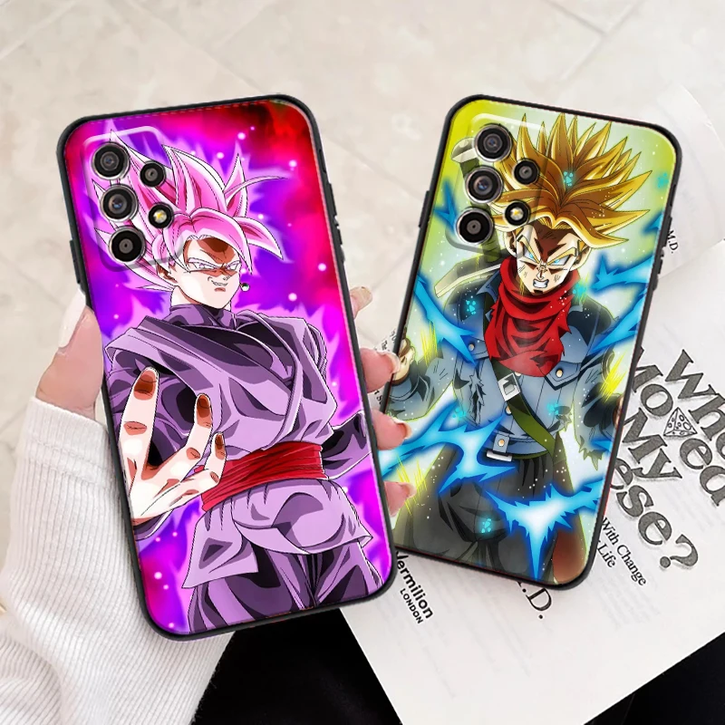 

Dragon Ball Cartoon Japan Anime For Samsung M11 M12 Phone Case Coque Black Carcasa Funda Back Silicone Cover