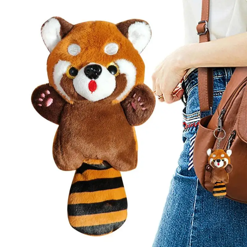 Милый брелок для ключей набивное животное декоративный подвесной рюкзак