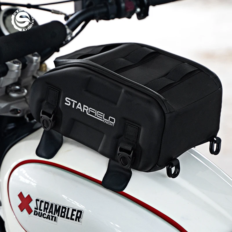 

Motorcycle riding equipment multi-functional rear oil tank bag waterproof bag storage bag magnet adsorption