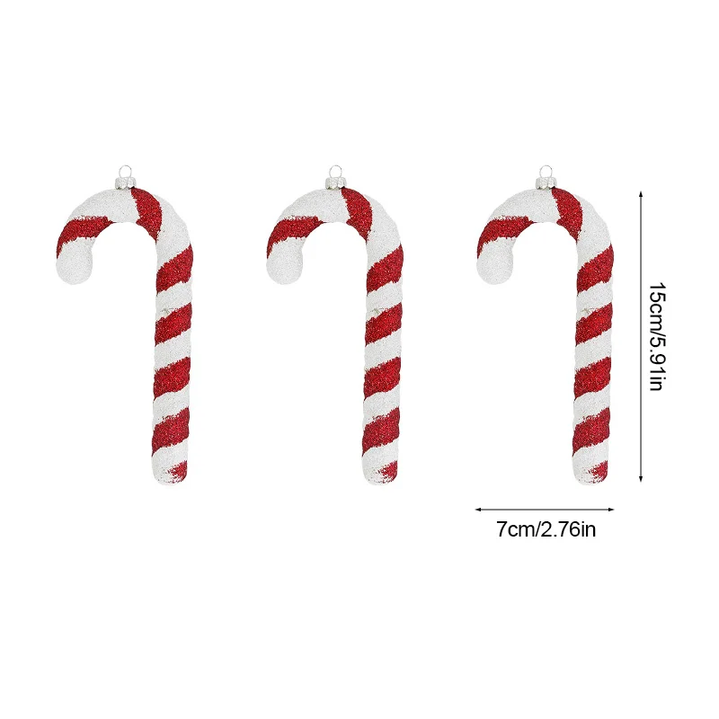 Рождественские шары-леденцы ZQNYCY 3/6 шт.