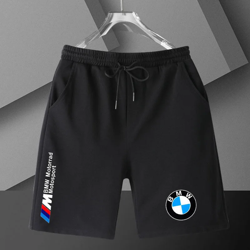 

The latest official flagship store free shipping BMWs five-point pants men's casual shorts summer sports pants trendy hip-hop