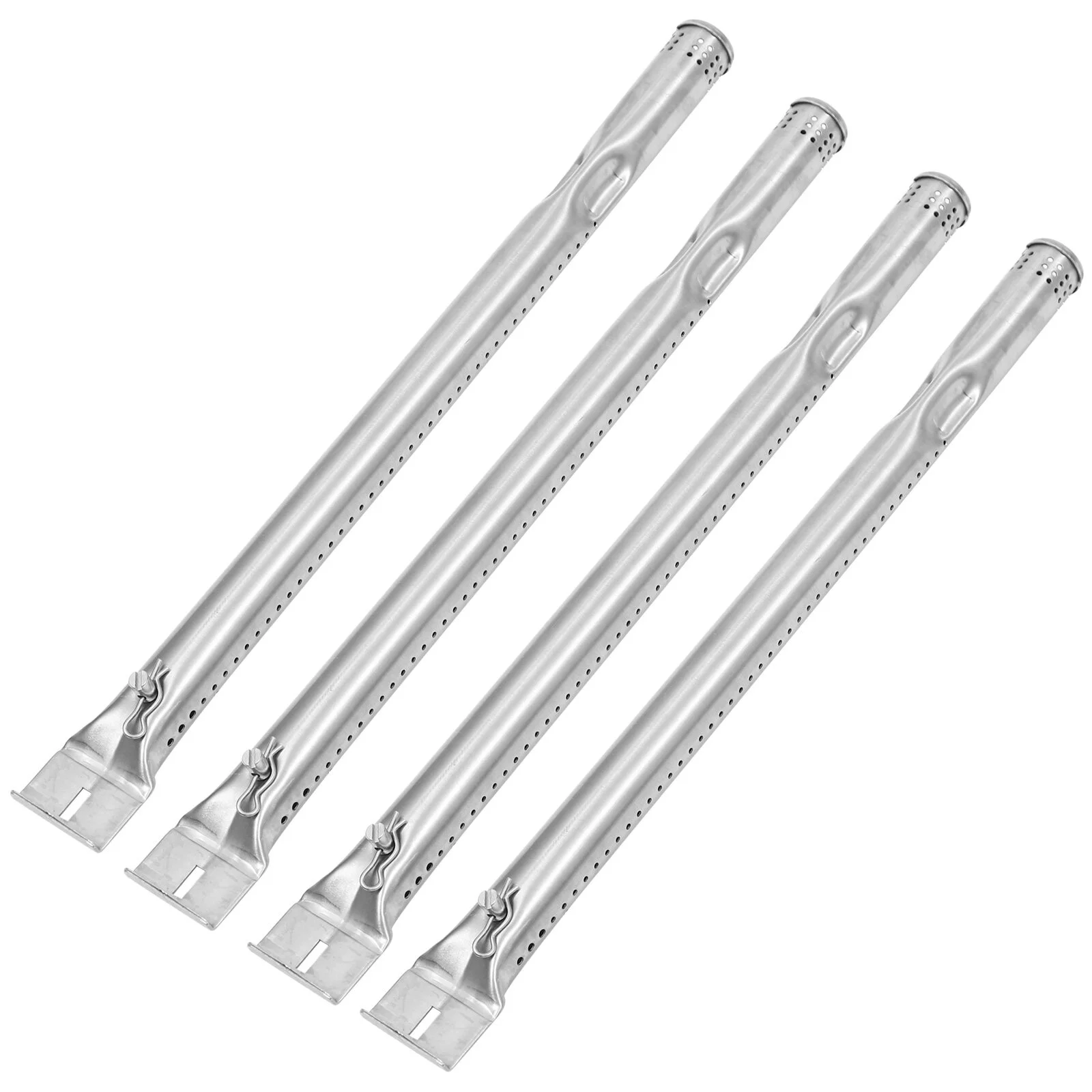

4 Pcs Outdoor Grill Member Replacement Tube Stainless Steel Tube Home Gas Oven Burner Replacement Tubes BBQ Supplies Tool
