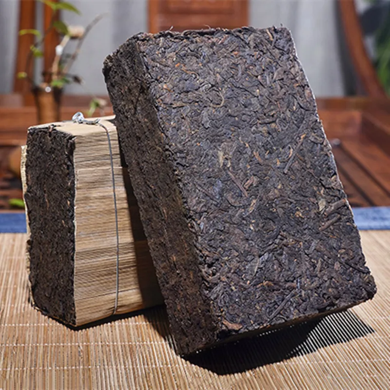 

1990 Years Tea China Yunnan Old Icelandic Tree Ripe 500g Health Care Puer Tea Brick For Weight Lose Tea Droshipping