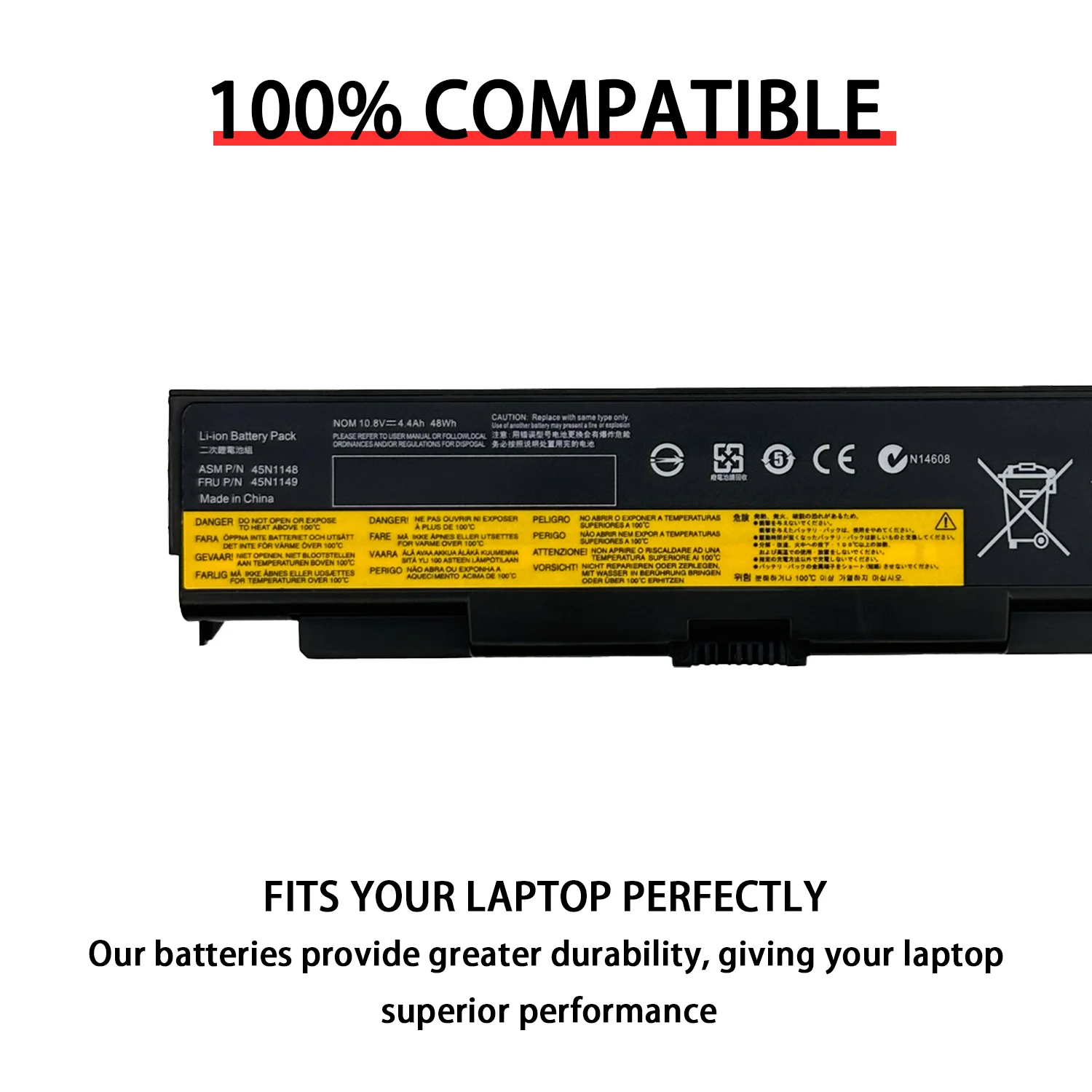 Новый аккумулятор для ноутбука 45N1144 45N1145 Lenovo ThinkPad T440P T540P W540 W541 L440 L540 445N1152 45N1148 45N1150