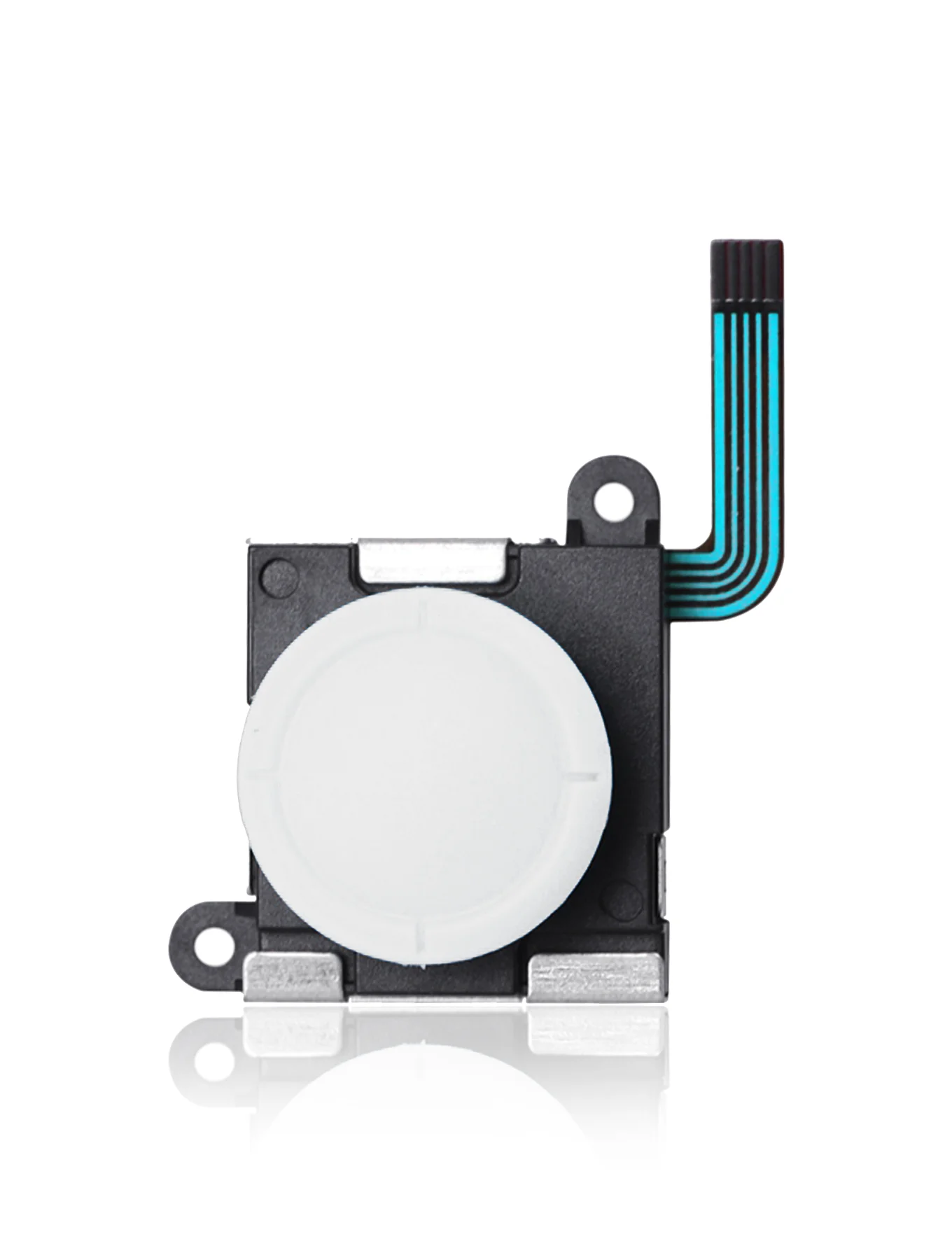 

For Nintendo Switch for Joy Con Controller White 3D Analog Joystick Cap Thumbstick Compatible