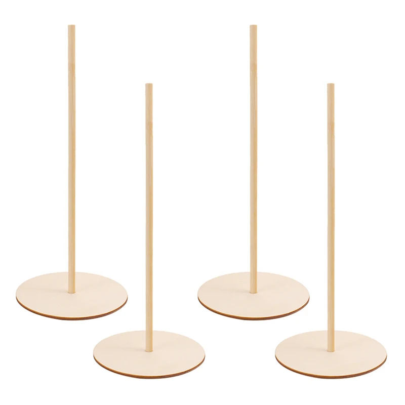 YOMDID 4 шт. свадебные украшения деревянная подставка для пончиков настенный