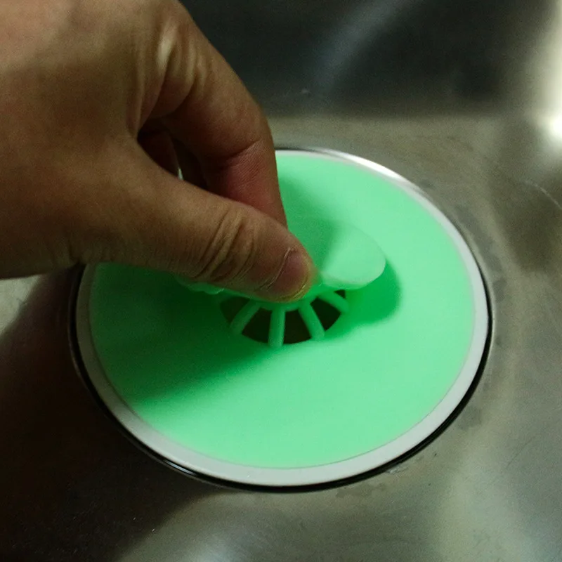 Силиконовый Фильтр для раковины сливная пробка аксессуары ванной комнаты