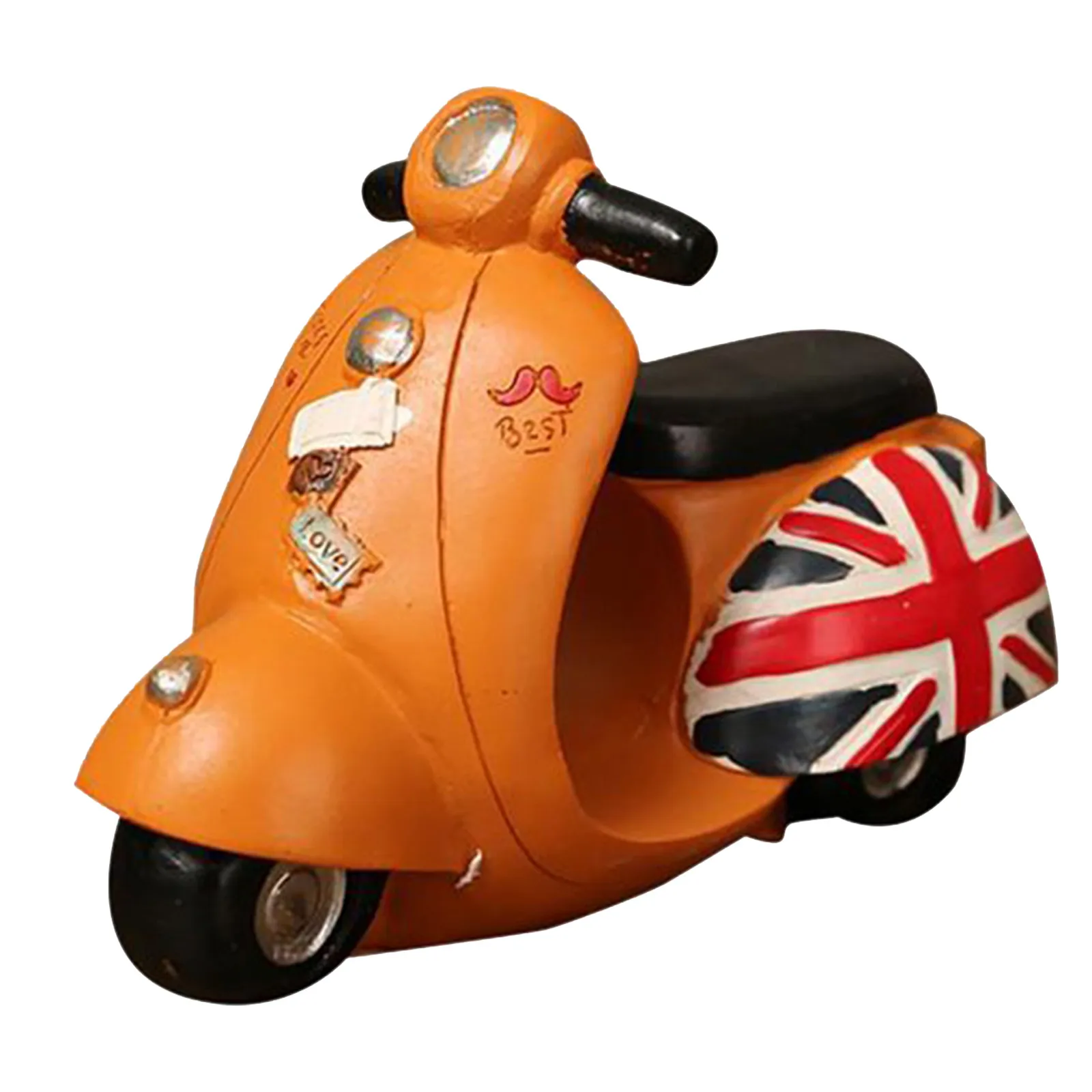 

Садовая искусственная статуя, античная модель мотоцикла из смолы, украшения, детский подарок, маленькие рождественские шары