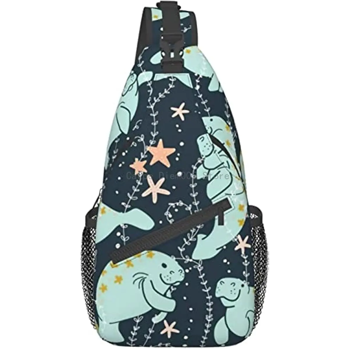 Manatee слинг для животного Bag, рюкзак через плечо, походный дорожный рюкзак, нагрудная сумка, сумка через плечо для женщин и мужчин