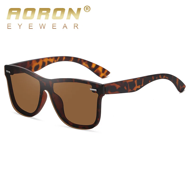 

AORON Male Polarized Sunglasses New Driving One-piece Goggles Men and Women UV Protection Sunglasses