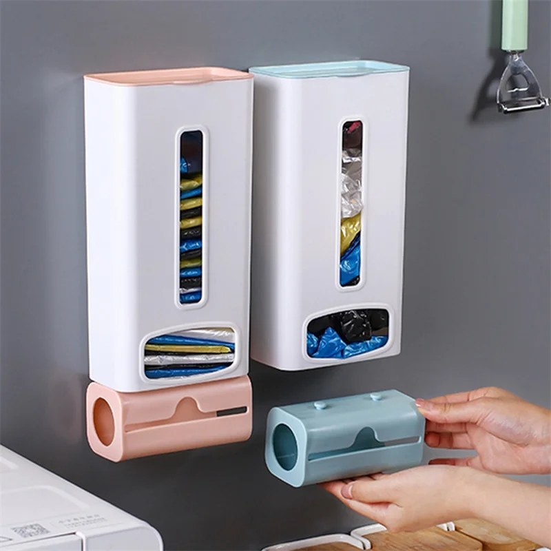 

Storage Box Kitchen Wall Hanging Garbage Bag Sorting Portable Home Storage Box Bag Kitchen Accessories Bathroom Tissue Boxes