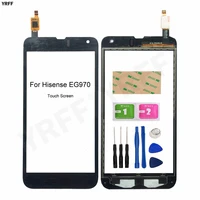 For Hisense EG970 U970 Touch Screen Digitizer Front Glass Panel Sensor Mobile Phone Replace Repair Parts Free Shipping