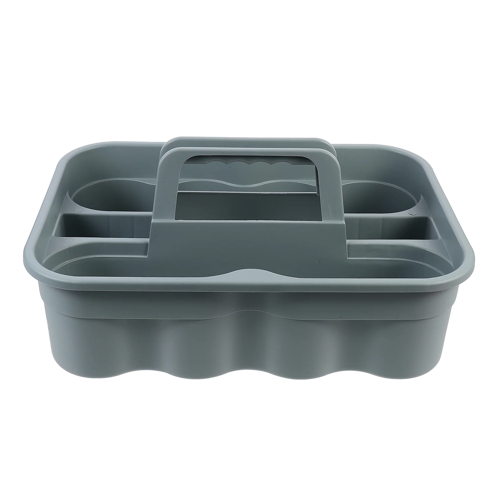 

Cleaning Tool Basket Organizer Handle Bucket Supplies Box Storage Carry Carrier Tote Divided Case Utility Products Tray Bin