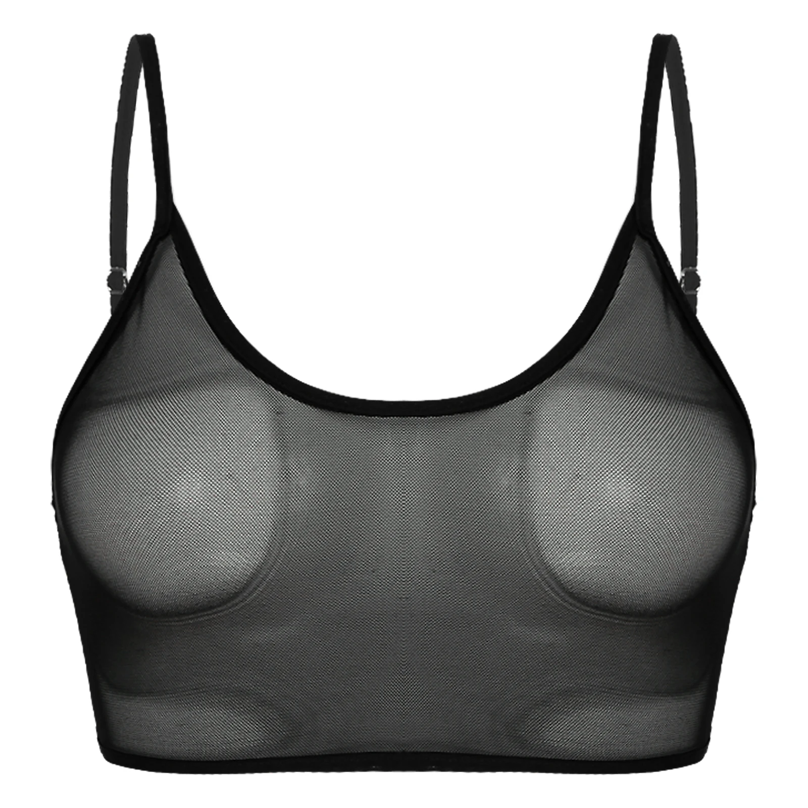 

Женский укороченный вечерние п на тонких бретельках, с регулируемыми бретельками