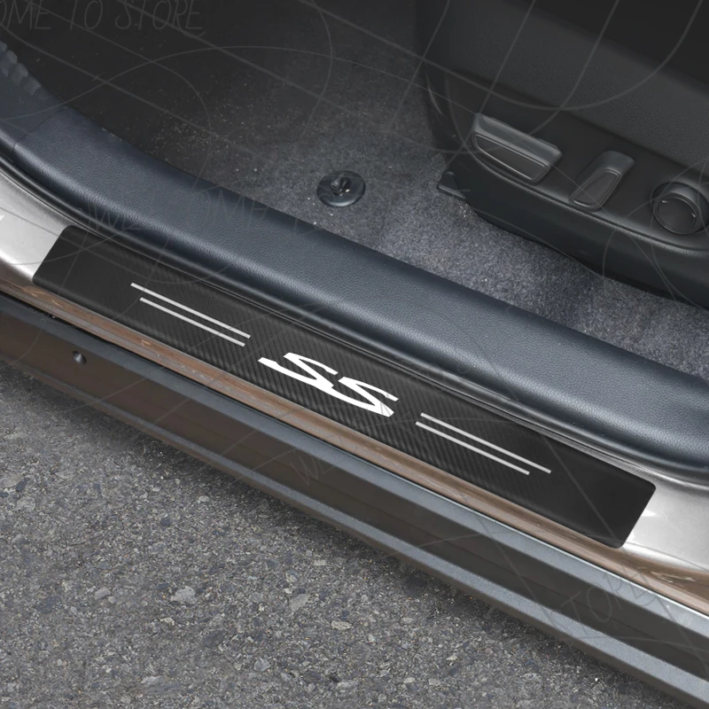 Фото 4/5 шт. для Holden SS SSV SRI SRIV Logo Clubsport Commodore, порог из углеродного волокна, накладка на порог, наклейки на багажник автомобиля, наклейки №2