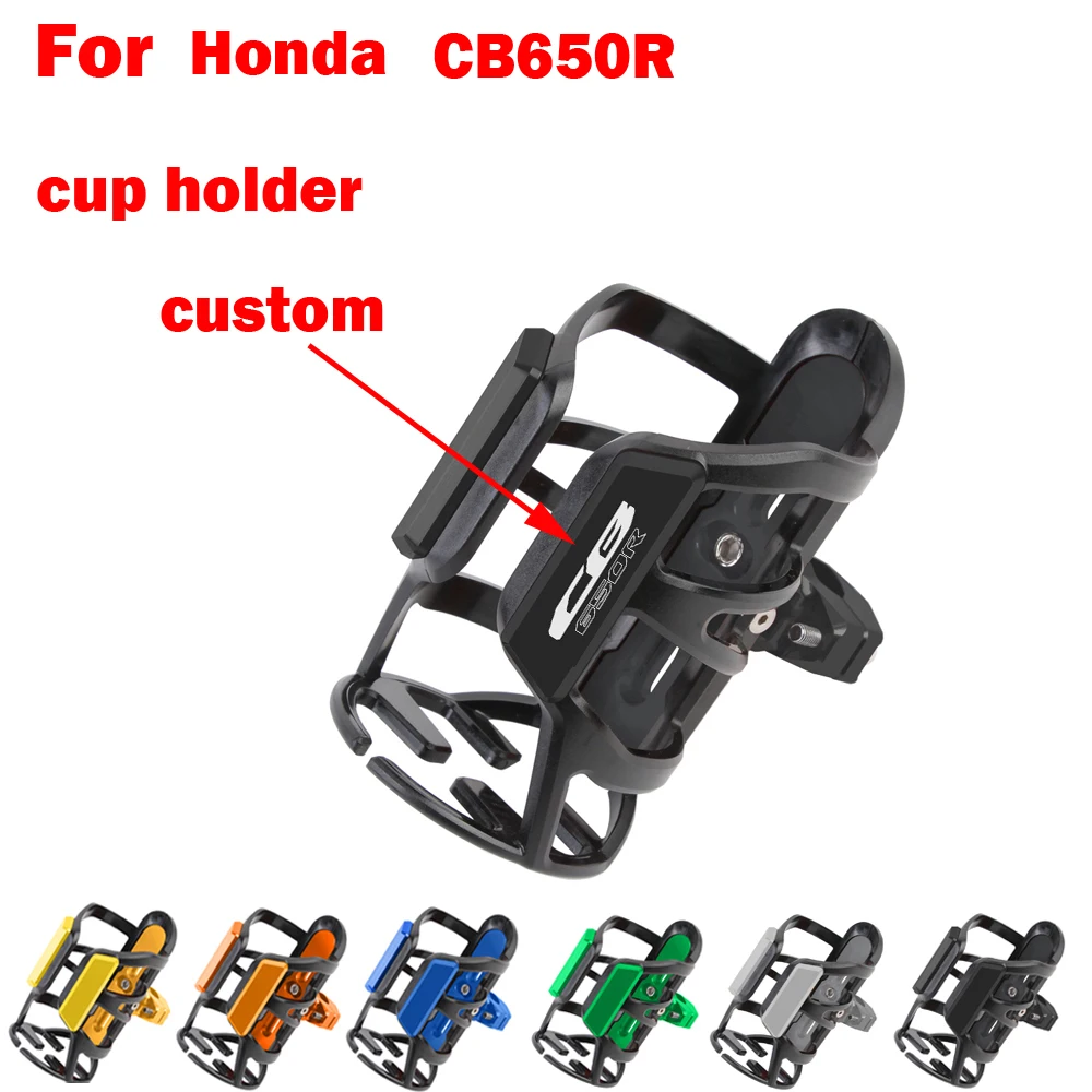 

For Honda CB650R CB 650R CB 650 R 2019 2020 2021 Motorcycle Accessories Water Bottle Drink Cup Holder CNC Aluminum
