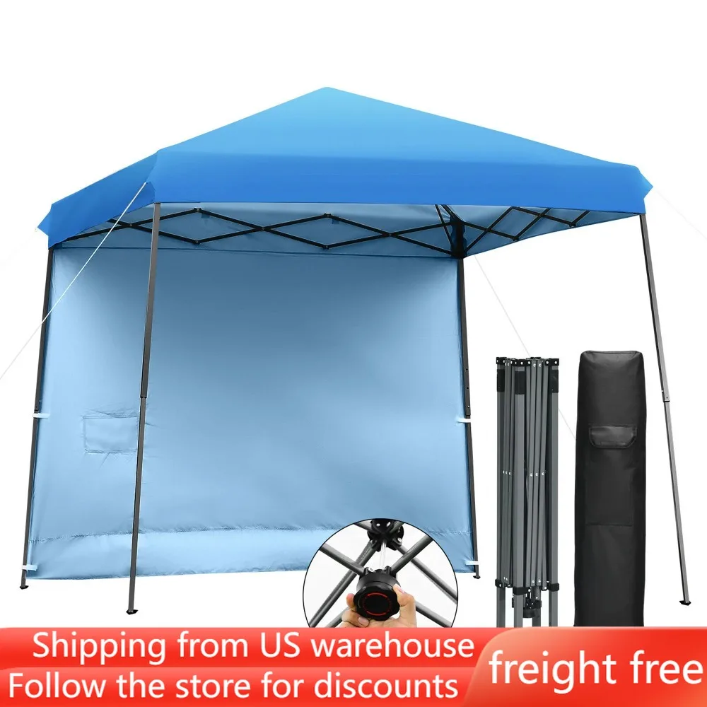 W/ Detachable Side Wall Blue Camping Supplies Freight Free T