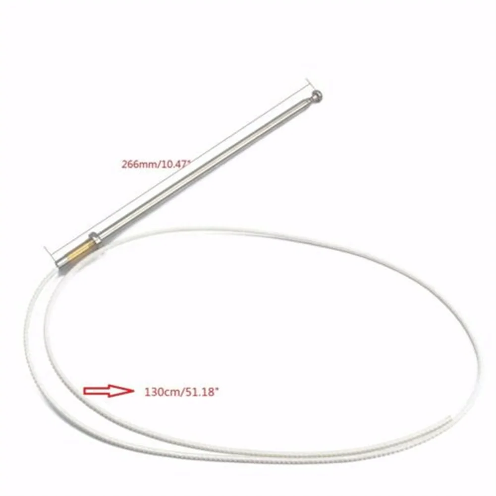 

Mast Radio Power Antenna For Mercedes W140 W202 W210 R129 Mast Metal&Plastic Radio Silver&White Useful Durable