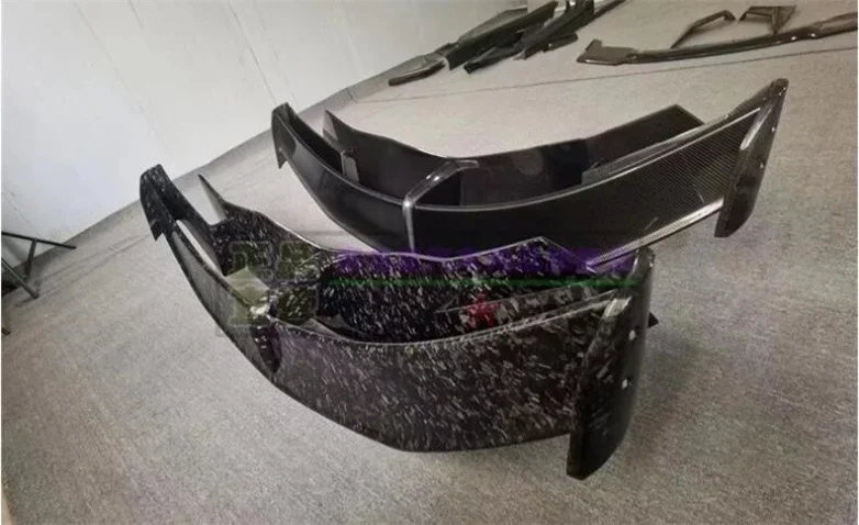 ДЛЯ Lamborghini Aventador LP700 LP720 LP750 2012-up SVJ STYLE REAL CARBON FIBER Заднее крыло Багажник Губка СПОЙЛЕР