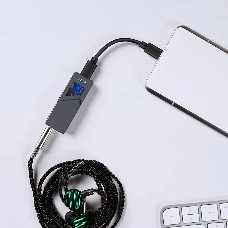 Усилитель SHENZHENAUDIO D10 для наушников DSD256 32 бит/384 кГц 3 5 мм/4 4 мм выход