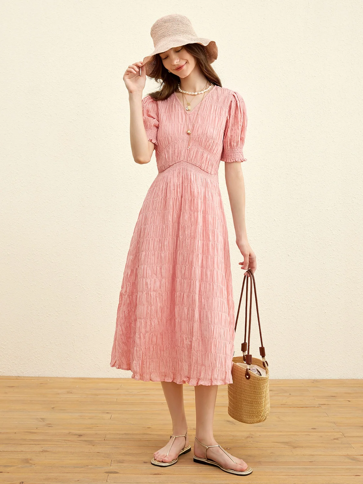 Юбка Pumpkin Valley Passion Fruit с морщинами ~ Вспененный хлопок дышащая приятная для кожи