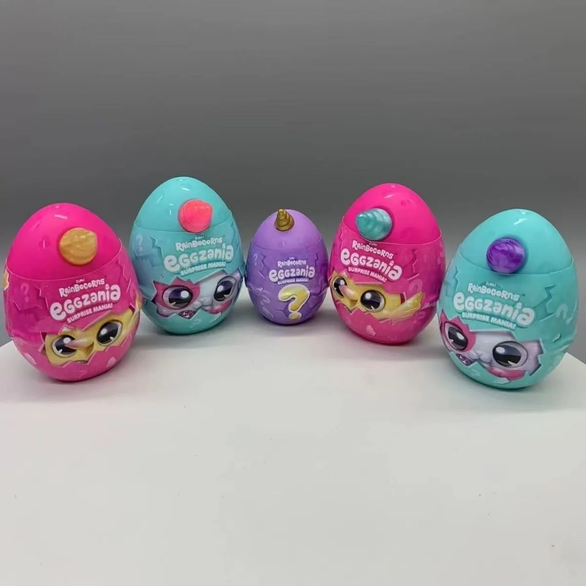 Оригинальный 5 шт./компл. ZURU Super Mini Радуга Единорог Волшебное яйцо-сюрприз в