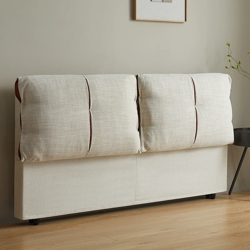 Деревянное изголовье спинки в скандинавском стиле современное мягкое кровати