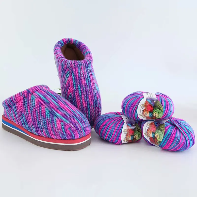 50 г молочный хлопок ручная работа свитер вязание крупный детский Мягкий Вязаный