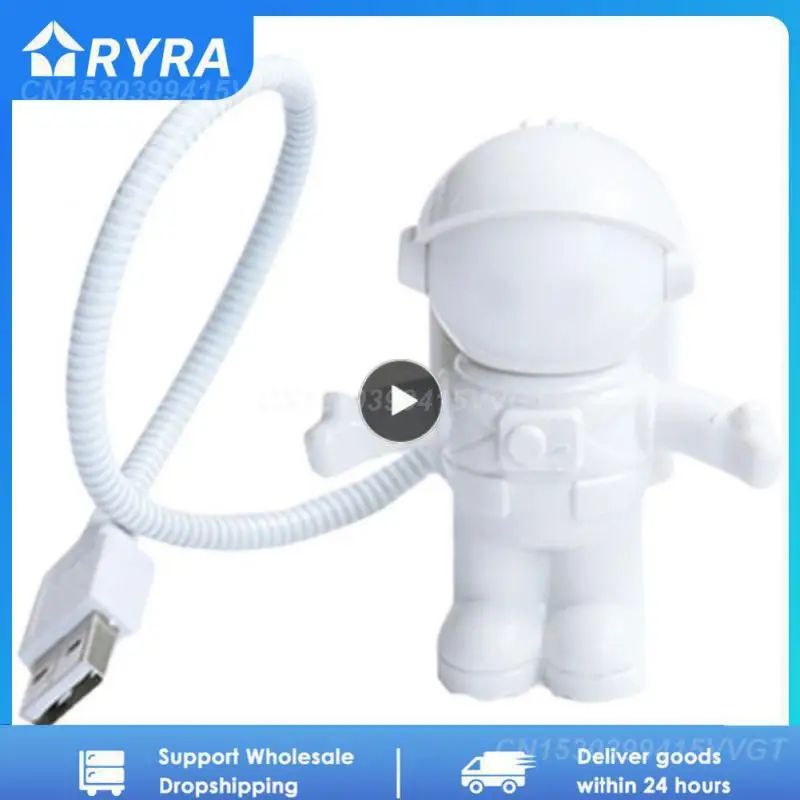 

1~10PCS Led Table Lamp Astronaut Reading Table Light Spaceman Astronaut Nightlight Decoration Lamp Desk Lamp Usb Powered
