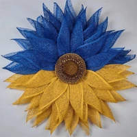 sunflower decorative wreath