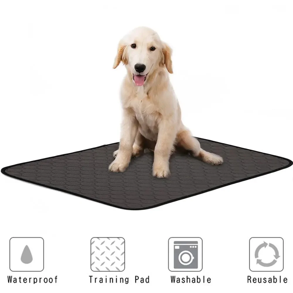 

Washable Dog Pet Diaper Mat Urine Absorbent Environment Protect Diaper Mat Waterproof Reusable Training Pad Dog Car Seat Cover