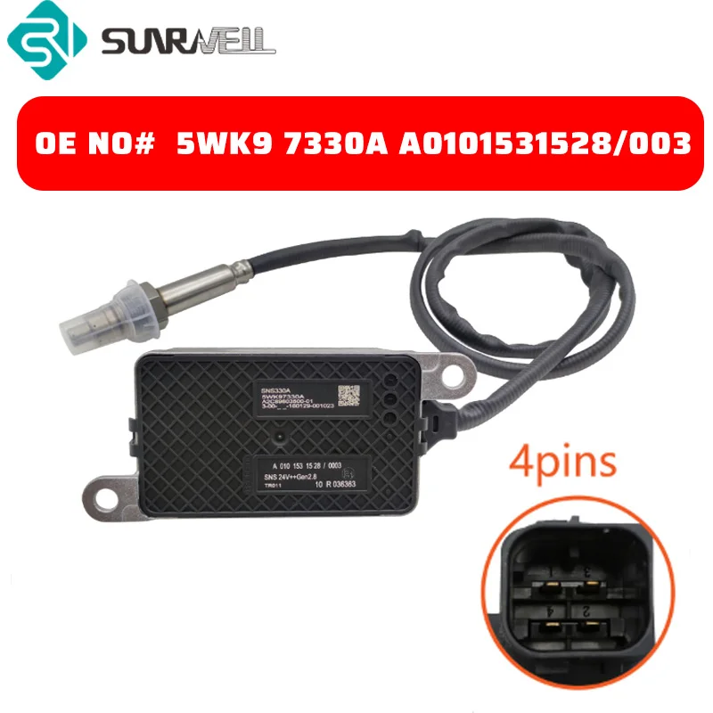Датчик содержания азота 5WK97330A 5WK9 7330A A0101531528/003 датчик кислорода для Mercedes Benz Truck ATEGO 3