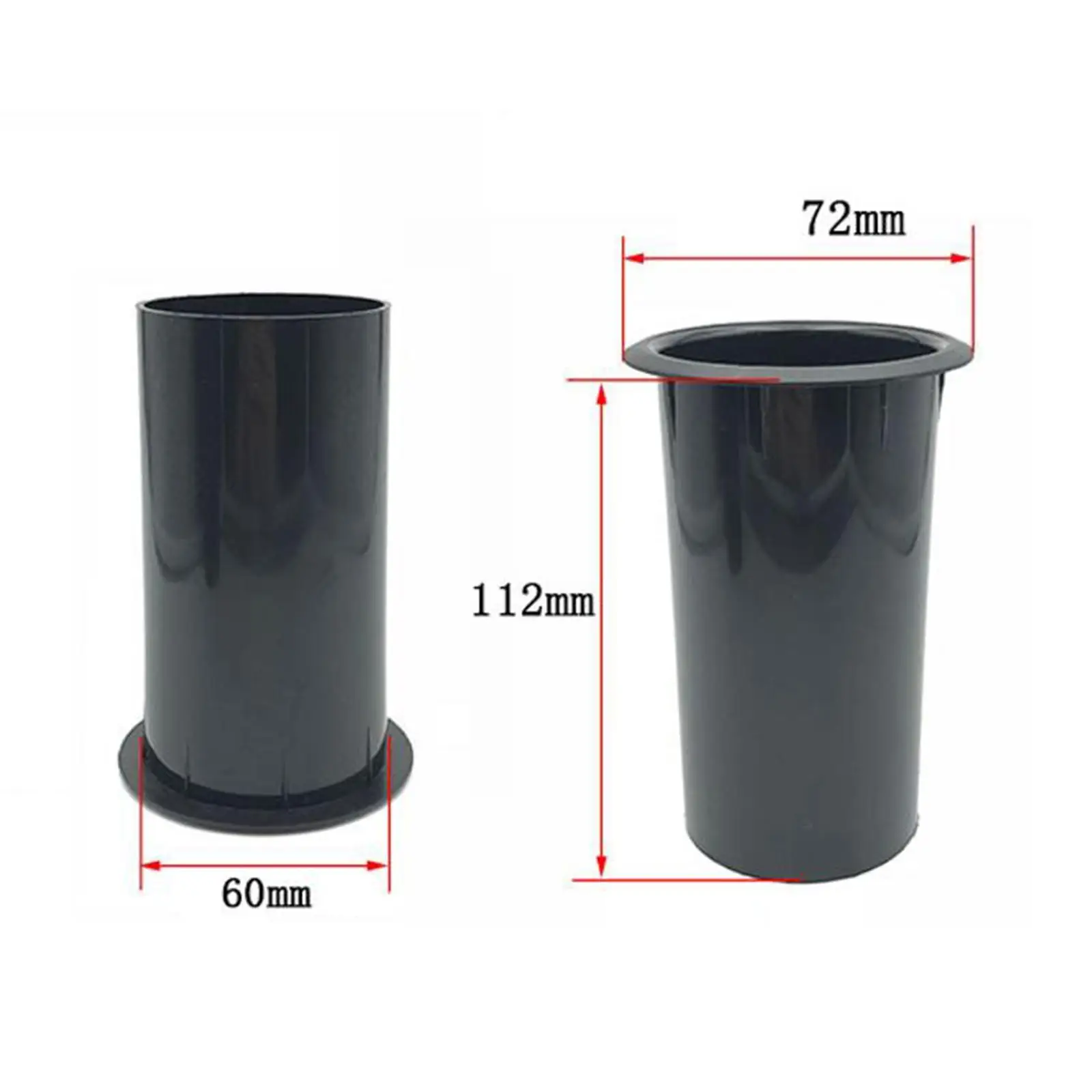 Перевернутая трубка сабвуфера для динамика диаметр отверстия 60 мм высота 112 2 шт.