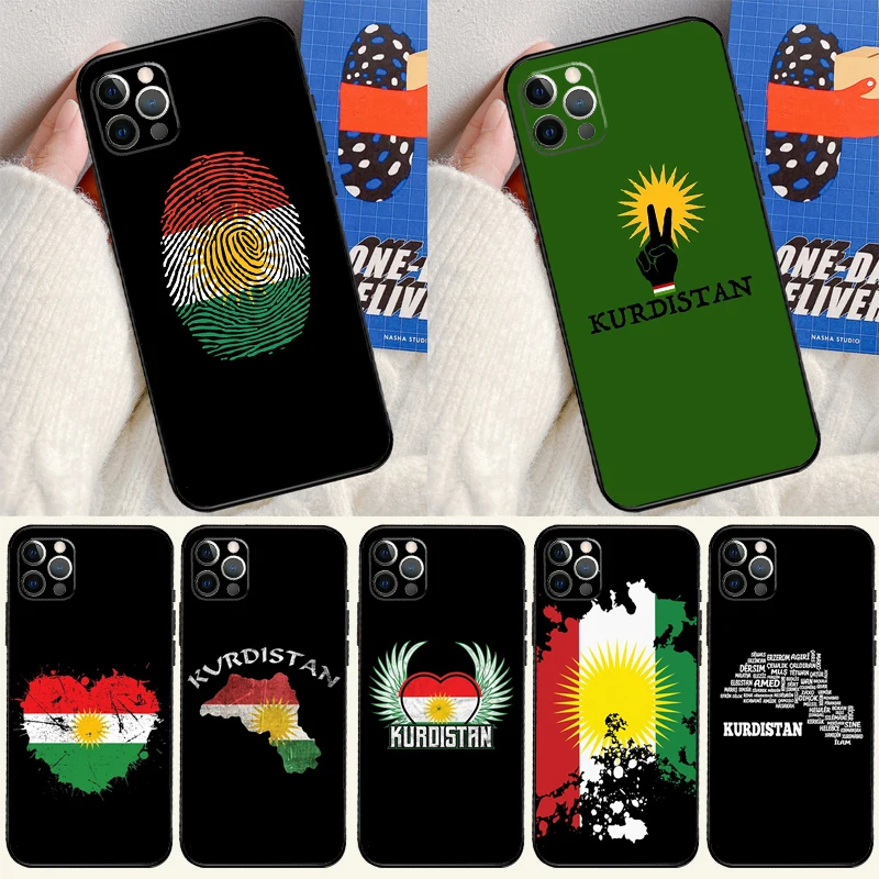 Чехол для телефона с флагом Курдистана iPhone 13 Pro Max 11 12 Mini 6S 7 8 Plus SE 2020 X XS MAX XR чехлы |