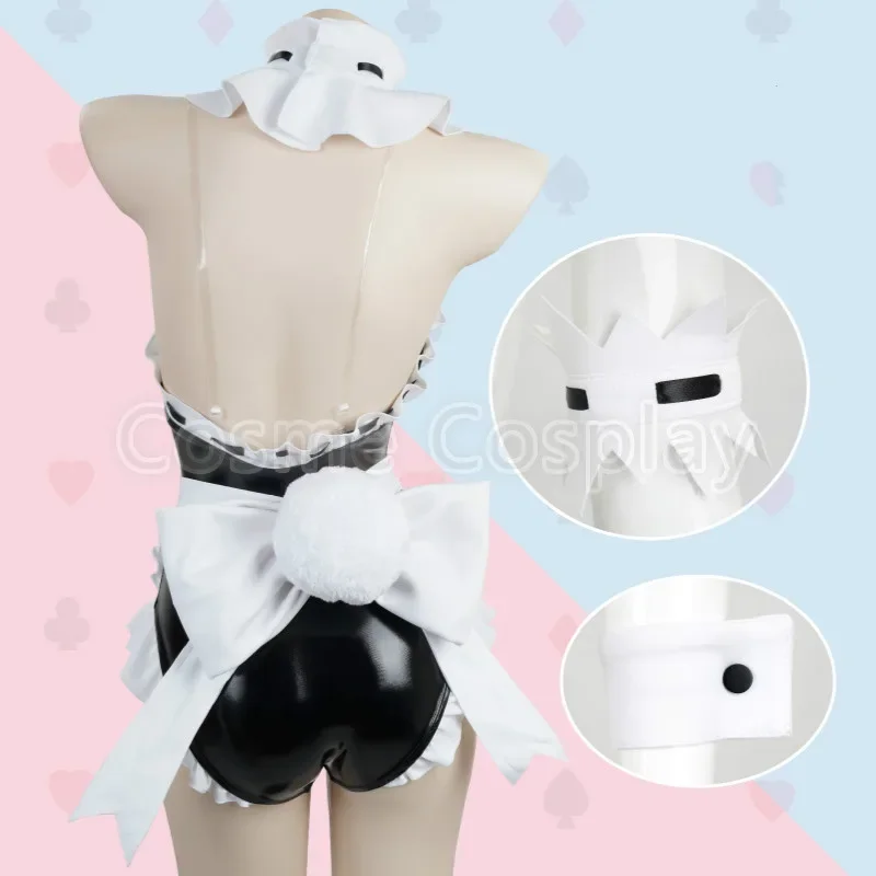 RE ZERO - Начало жизни в другом мире Rem Косплей Костюм Ram Банни Комплект одежды для