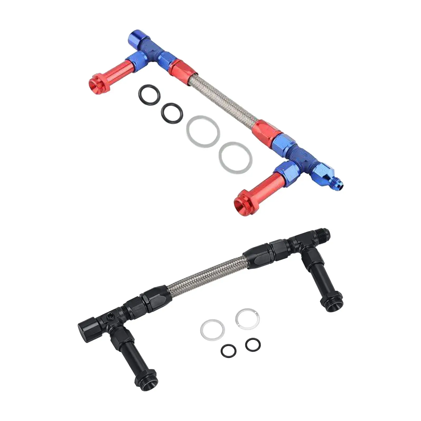 

Dual feed Fuel Line for 4150 Durable 8AN Male for Aed