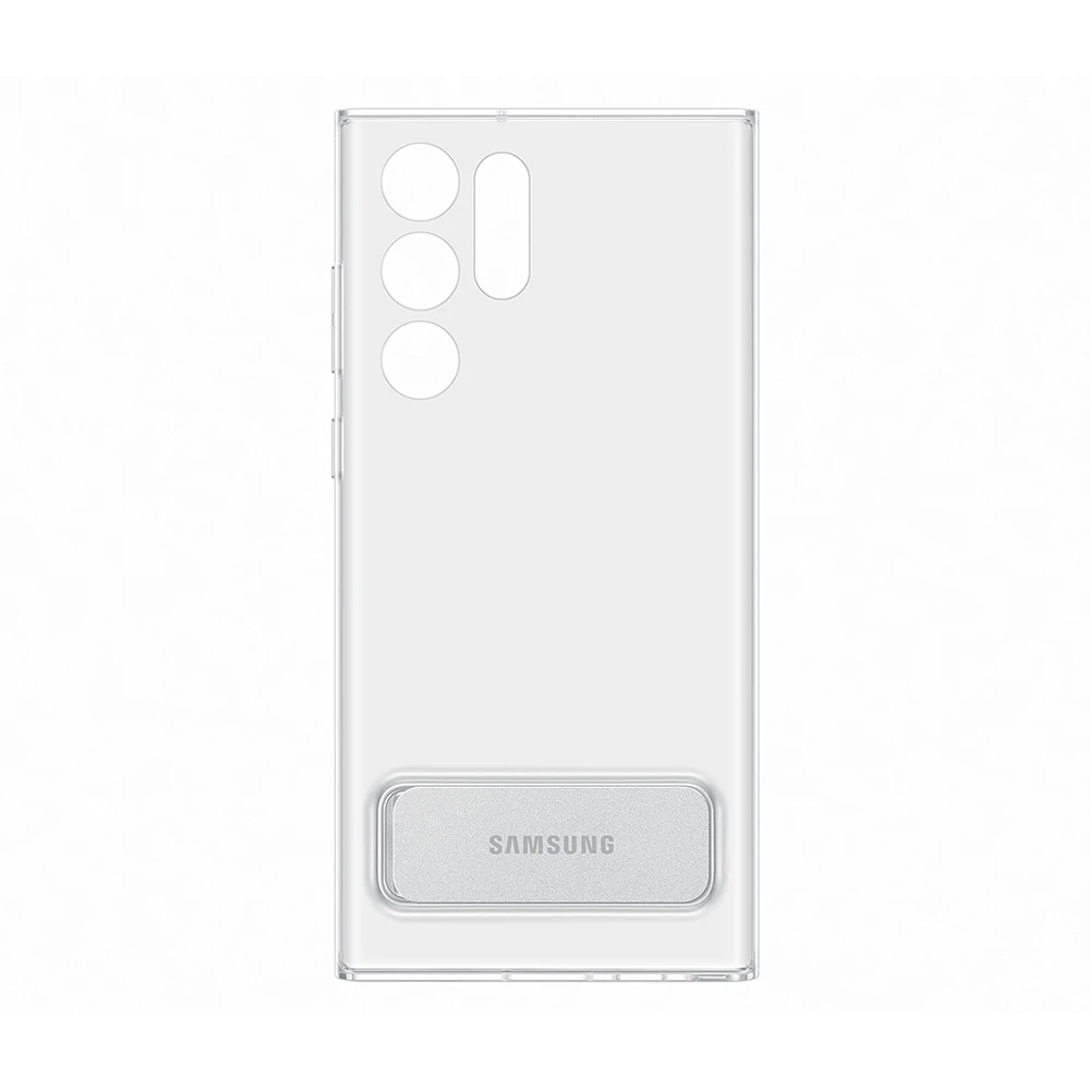 Оригинальный прозрачный чехол-подставка для Samsung S22 Ultra S22Ultra Clear Standing Transparent Protective