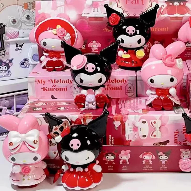 2024 Miniso Meileti Kuromi розовая и обратная серия глухая коробка настольное украшение