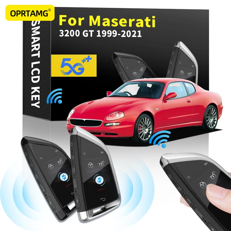 

Автомобильный смарт-ключ дистанционного управления, ЖК-дисплей для безключевого смарт-ключа для Maserati 3200 GT 2000 2001 2002 2003-2018 2019 2020 2021 2022