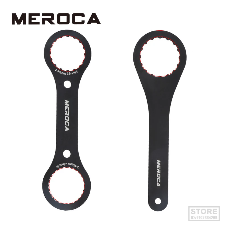

MEROCA Bicycle Bottom Bracket Wrench 44mm 46mm 49mm 16/24 Notch For IXF BB51 BB52 DUB Install Repair Bike Tool