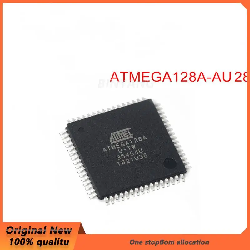 

1pcs/lot ATMEGA128-16AU ATMEGA128-16AI ATMEGA128-16AC ATMEGA128L-8AI ATMEGA128L-8AU ATMEGA128A-AU ATMEGA128 TQFP-64 In Stock