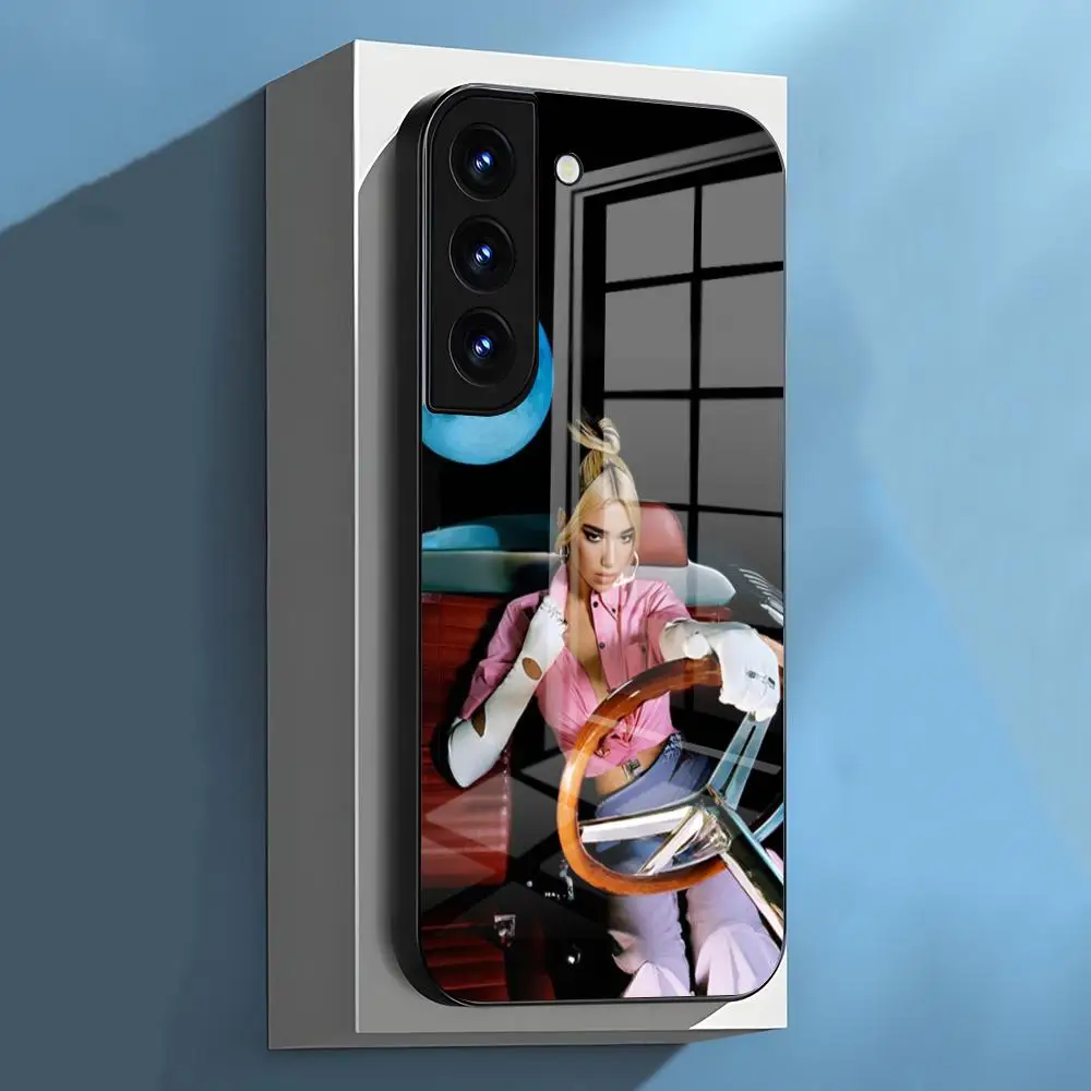 Фото Чехол для телефона Dua L-Lipas Singer для Samsung S26 S25 S24 FE S23 S22 S21 Plus S20 Ultra Note20Ultra, черный, стеклянный №2