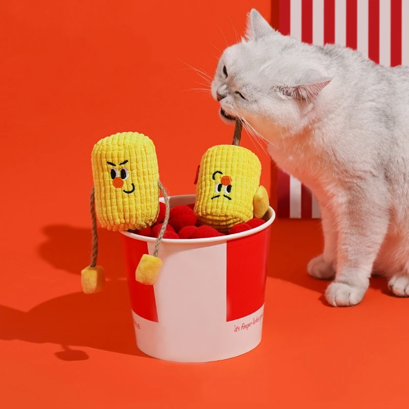 

Кукурузная палочка для чистки зубов, игрушки для кошек, мята, аксессуары для домашних питомцев