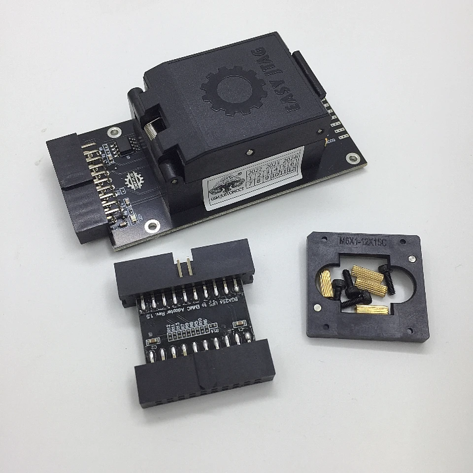 Фото Комплект Easy J-Tag eSIM Plus Box с адаптерами EMMC 6-в-1 BGA, полный набор №5